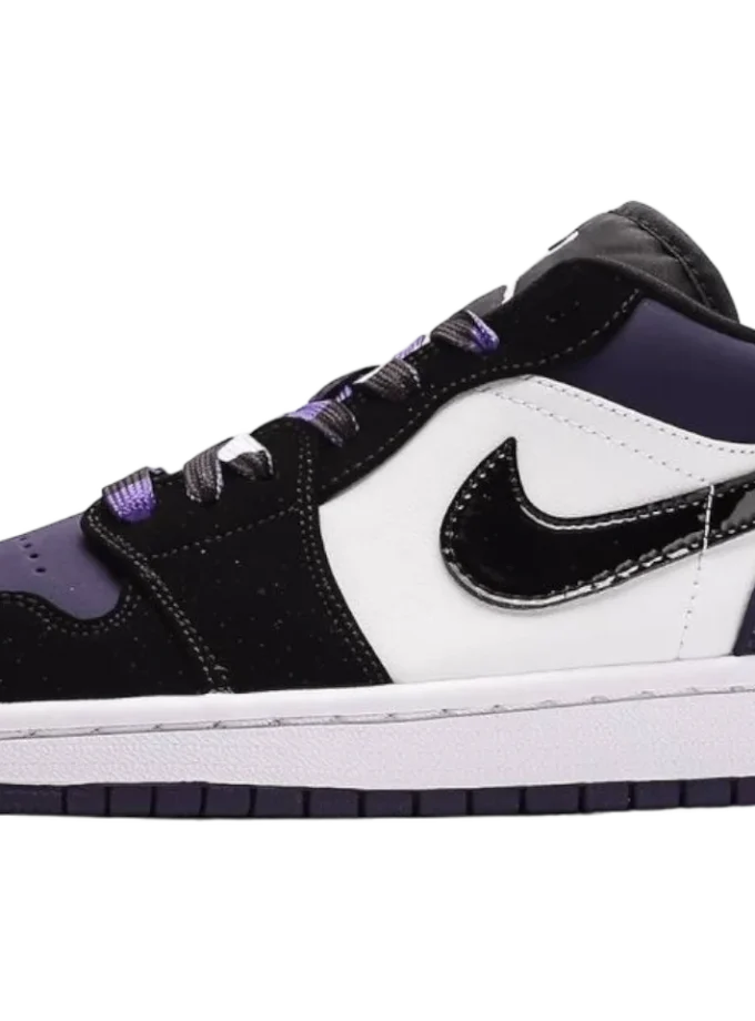 Air Jordan 1 brand new black and purple toe