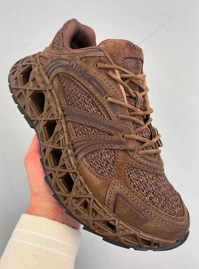 Dior B35 NXXT Coffee Brown Sneakers